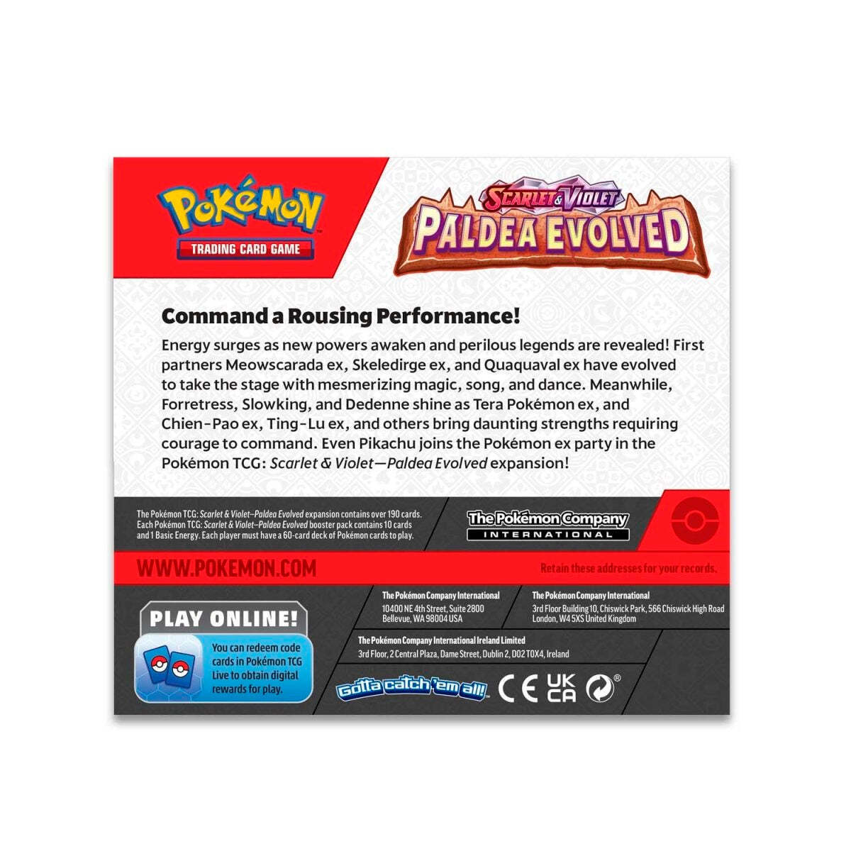CardinalCore — Japanese Pokemon TCG Scarlet & Violet - Paldea Evolved Booster Box – Rare & Exclusive Cards