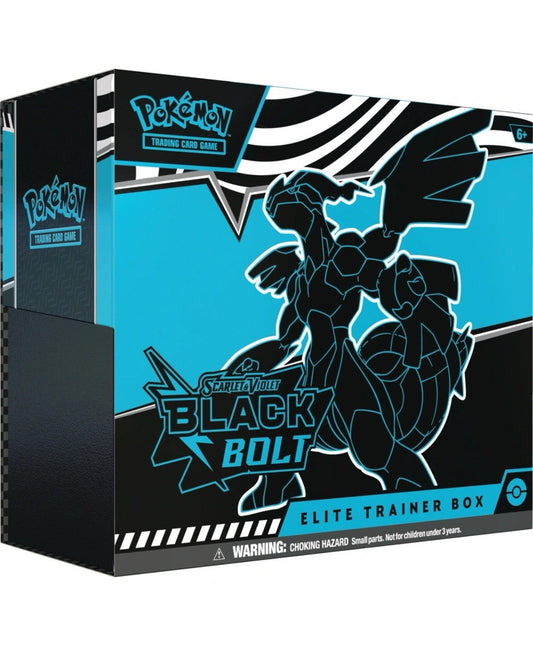 CardinalCore — Black Bolt Elite Trainer Box ETB – Complete Trainer Kit with Accessories
