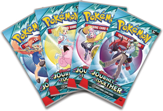 CardinalCore — Pokemon TCG Journey Together Booster Packs - SET OF 4 – Authentic Japanese Pokemon Cards