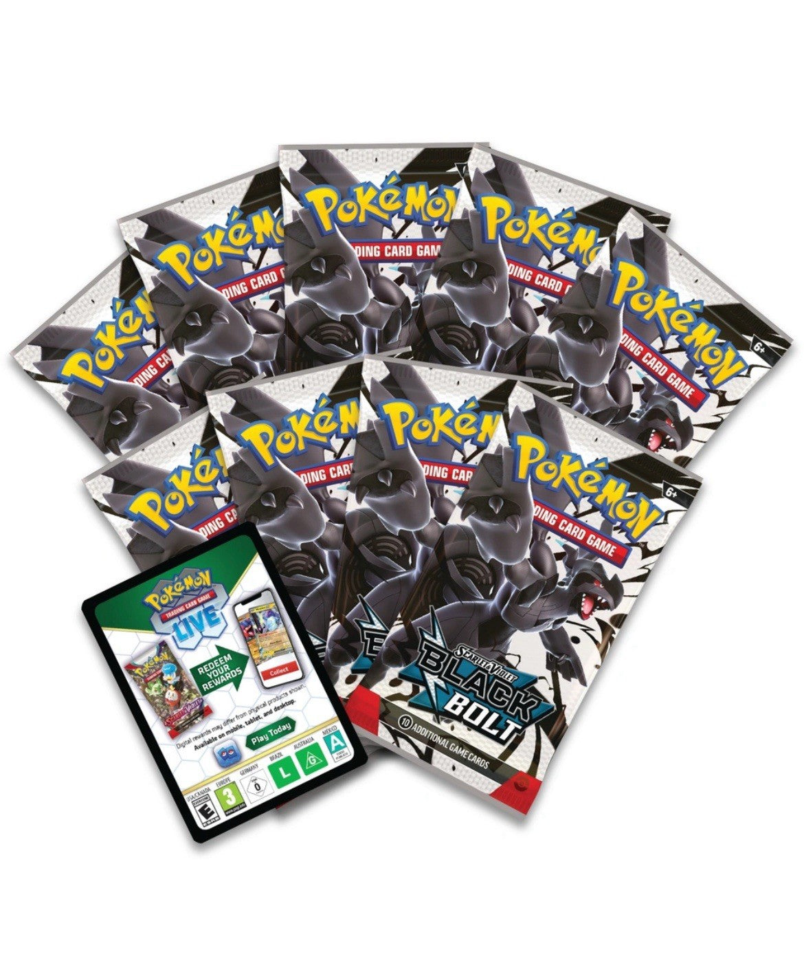 CardinalCore — Black Bolt Elite Trainer Box ETB – Complete Trainer Kit with Accessories