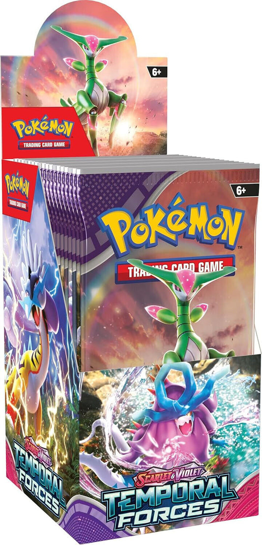 CardinalCore — Japanese Pokemon TCG Temporal Forces Half - Booster Box – Rare & Exclusive Cards