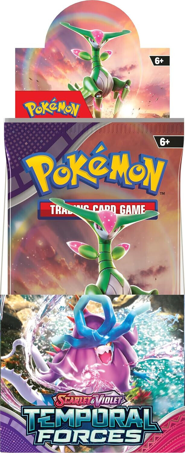 CardinalCore — Japanese Pokemon TCG Temporal Forces Half - Booster Box – Rare & Exclusive Cards