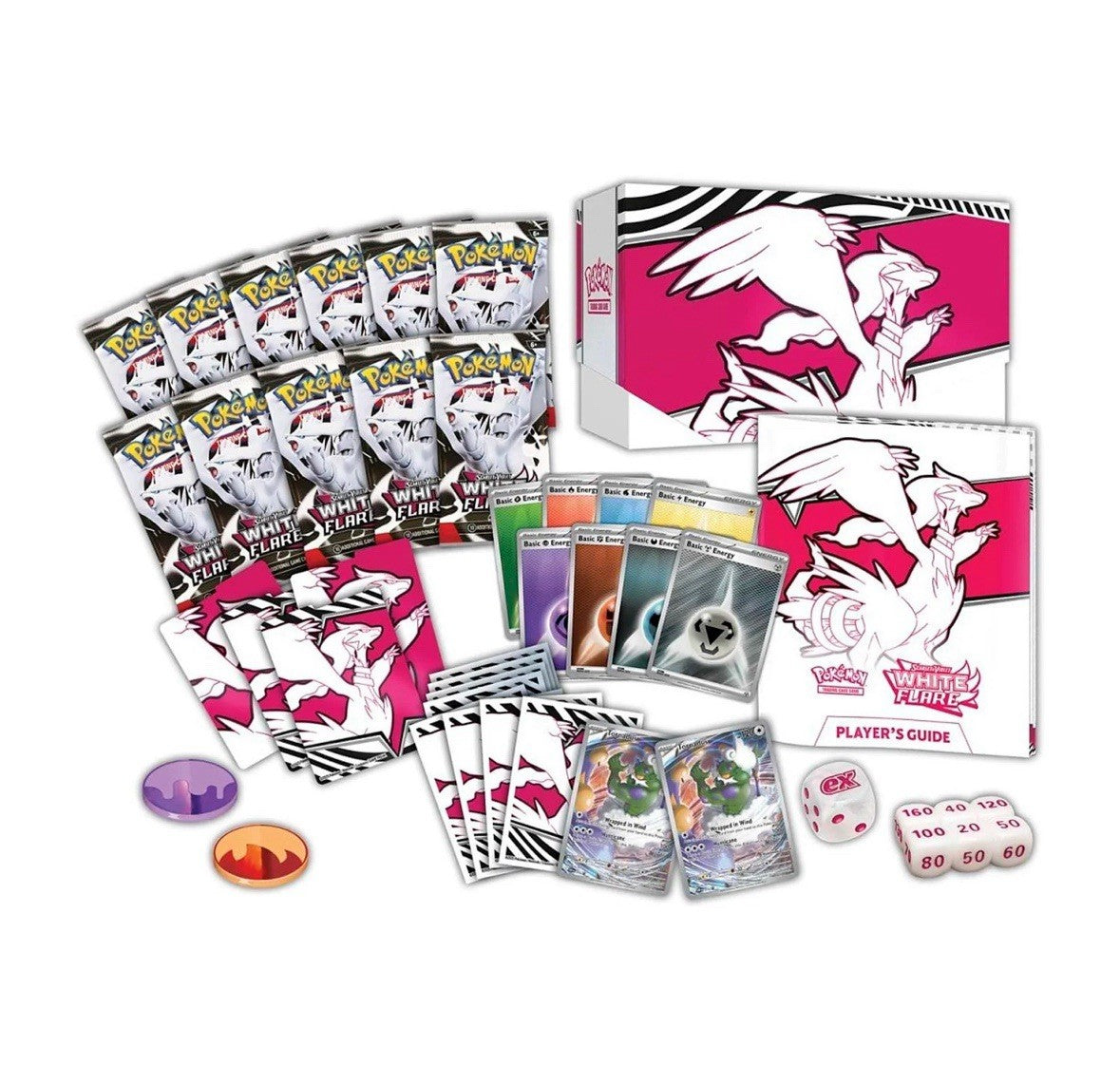 CardinalCore — Pokemon TCG White Flare Elite Trainer Box – Complete Trainer Kit with Accessories