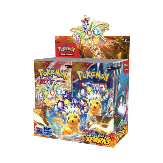 CardinalCore — Japanese Pokemon TCG Scarlet & Violet - Surging Sparks SV08 Sealed Booster Box – Rare & Exclusive Cards
