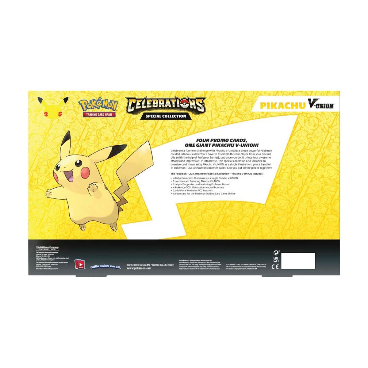 CardinalCore — Union Celebrations Special Collection Box 151 – Official Pokemon TCG Product