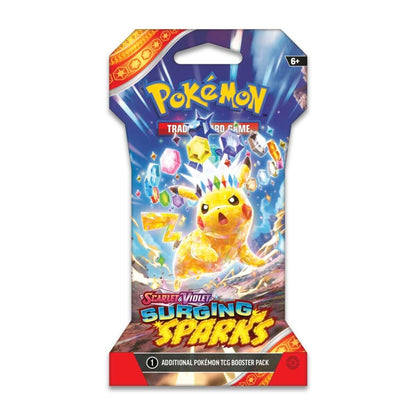 CardinalCore — Pokemon TCG Surging Sparks Sleeved - Booster Packs SET OF 4 – Authentic Japanese Pokemon Cards
